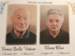 Enrico Della Vedova ed Elvira Olivi