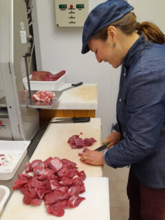 Preparazione della Salsiccia Matta di Senigallia
