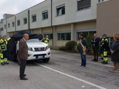 Fiorini International dona vettura alla Protezione Civile di Trecastelli