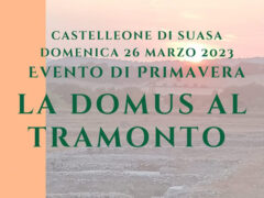 La Domus al tramonto