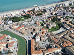 Senigallia dal velivolo. Inizio Primavera - Foto Pier Vanni Allegranza