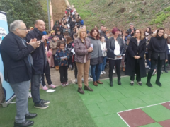 Inaugurazione del "Cortile che vorrei" a Castelleone di Suasa