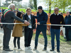 Inaugurazione Parco Insieme Luna e Mattia a Barbara