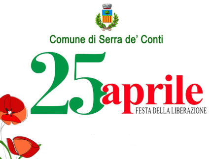 25 aprile 2023: celebrazioni a Serra de' Conti