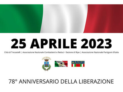 25 aprile 2023: celebrazioni a Trecastelli
