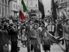 La festa della liberazione in Ancona