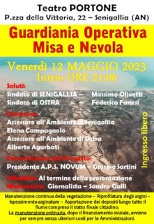 Incontro su Guardiania Operativa Misa Nevola - locandina