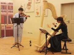 Concerto per violino e arpa a Castelleone di Suasa