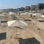 Spiaggia di Senigallia, stabilimenti balneari, riviera di Levante