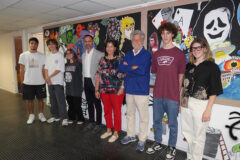 Presentazione murales realizzato dagli studenti del Liceo Medi di Senigallia a cura di Leonardo Cemak