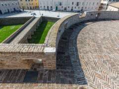 Vista dai torrioni della Rocca Roveresca