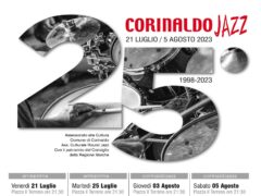 Locandina della 25° edizione di Corinaldo Jazz