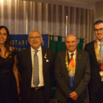 Rotary e Rotaract Senigallia: Veronica Crognaletti, Giovanni Consalvo Traina, Mauro Bigelli e Francesco Molinelli