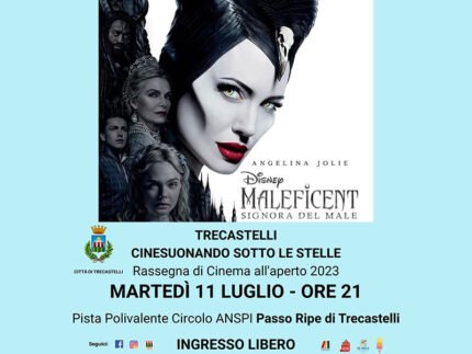 Maleficient - Serata cinema a Passo Ripe di Trecastelli