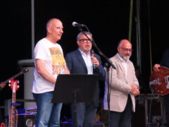 Paolo Molinelli, Massimo Olivetti, Massimo Bello a BeatleSenigallia 2023