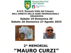 Ruzzola: 2° memorial Mauro Curzi