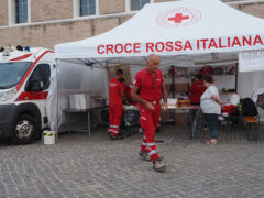 Volontari CRI Senigallia alla Fiera di Sant'Agostino 2023