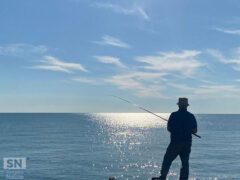 Il pescatore - Foto Massimo Mariselli