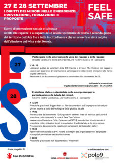 Presentazione percorso educativo digitale Feel Safe - locandina