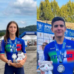 Alice Sorcionovo e Alessio Piergigli ai Mondiali 2023 di pattinaggio corsa
