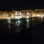 Senigallia, alluvione 16 settembre 2022: piazza delle Erbe e Foro Annonario