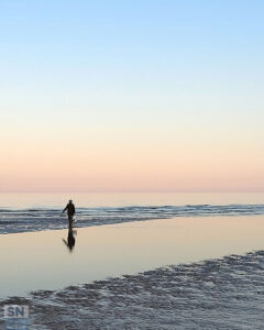 Bassa marea - Foto Andrea Pigliapoco