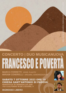 Francesco e povertà - locandina