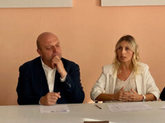 Raffaele Sebastianelli e Giorgia Fabri