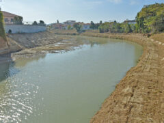 Lavori del fiume Misa a Senigallia