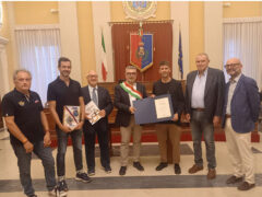 Simone Saltarelli premiato in Comune a Senigallia