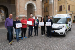 Pulmino per trasporto anziani e disabili consegnato a Fondazione Città di Senigallia