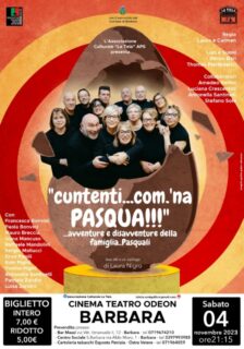 Locandina dello spettacolo "Cuntenti...com. 'na pasqua!!!"