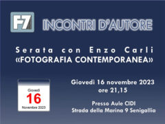 F7 Incontri d'autore - Serata con Enzo Carli