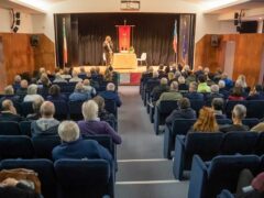 Sala Italia gremita a Serra de' Conti per la consegna delle Civiche Benemerenze