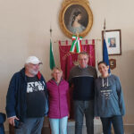 Famiglia Lauriol in visita a Corinaldo