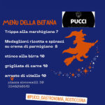 Menu della Befana 2024 da Pucci Gastronomia Rosticceria