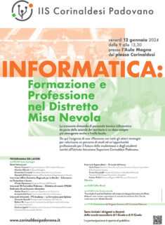 Convegno "Informatica: Formazione e Professione nel distretto del Misa Nevola"