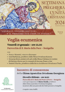 Incontri ecumenici a Senigallia