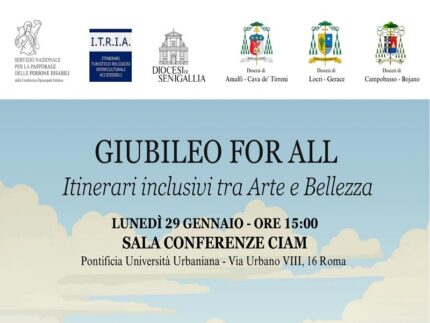 Presentazione del progetto "Giubileo For All"