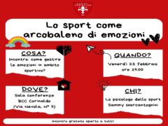 Incontro a Corinaldo sulla gestione delle emozioni in ambito sportivo