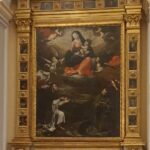 Altare della Madonna del Rosario dopo il restauro