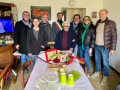 Festa a Trecastelli per i cento anni di Camilla Moricoli