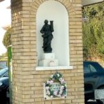 Ostra, restaurata l'edicola votiva dedicata a santa Barbara