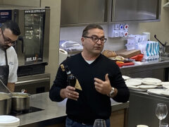 Vini della Cantina Sparapani al Corso Showcooking 4 Ristoranti