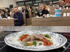 Piatti del Ristorante Acqua Salata al Corso Showcooking 4 Ristoranti