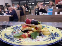 Piatti del Ristorante Acqua Salata al Corso Showcooking 4 Ristoranti