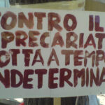 Manifesto di lotta al precariato