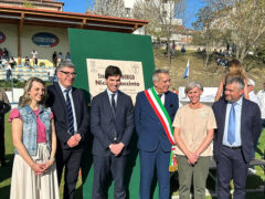 Intitolazione stadio di Corinaldo a Nicola Saccinto