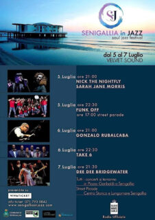 Senigallia in Jazz - locandina