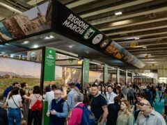 Stand della Regione Marche al Vinitaly 2024